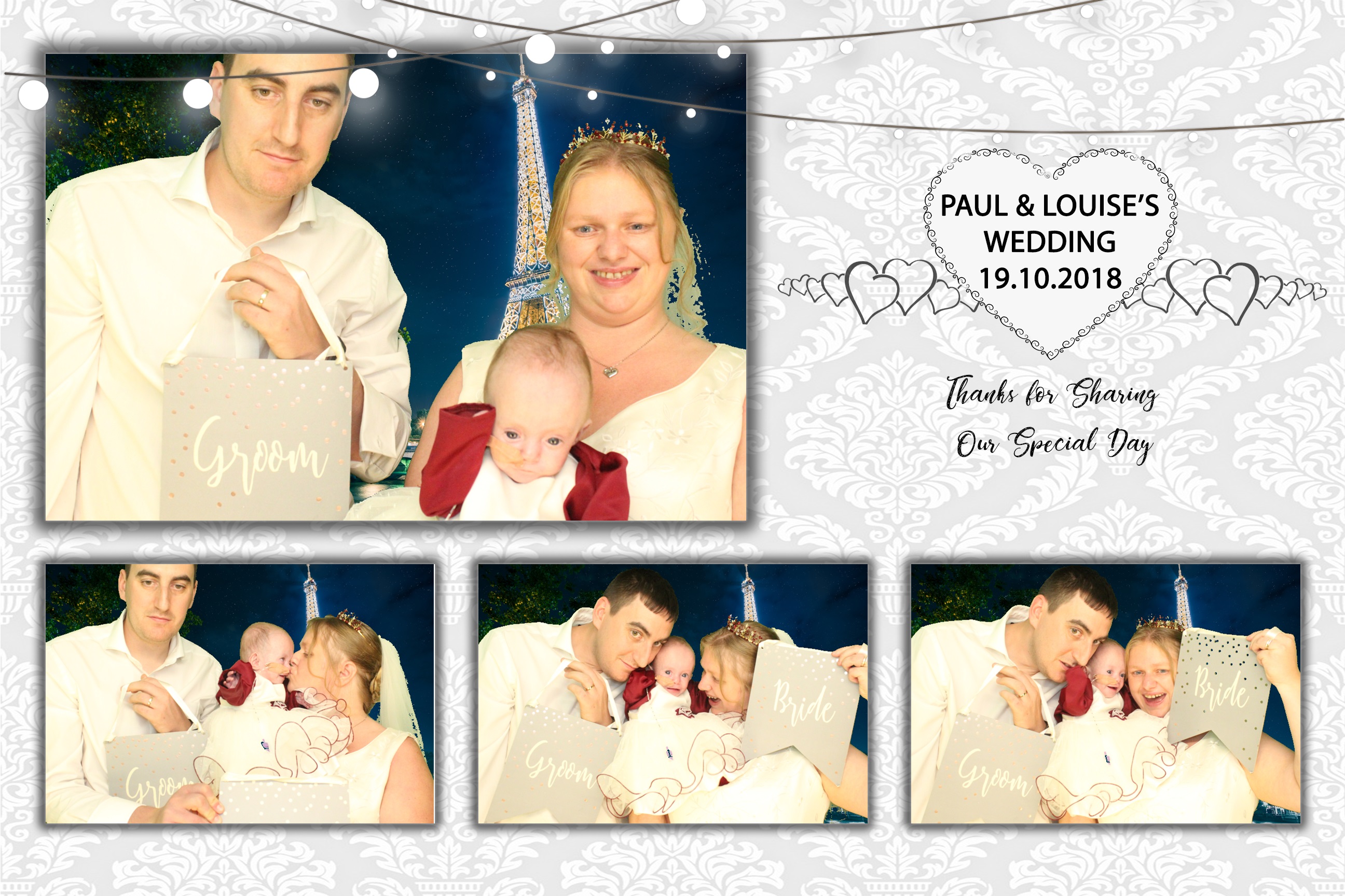 Paul and Louise's Wedding  | View more photos from the event at images.mobile-photo-booth.com/u/MobilePhotoBoothUK/Paul-and-Louises-Wedding